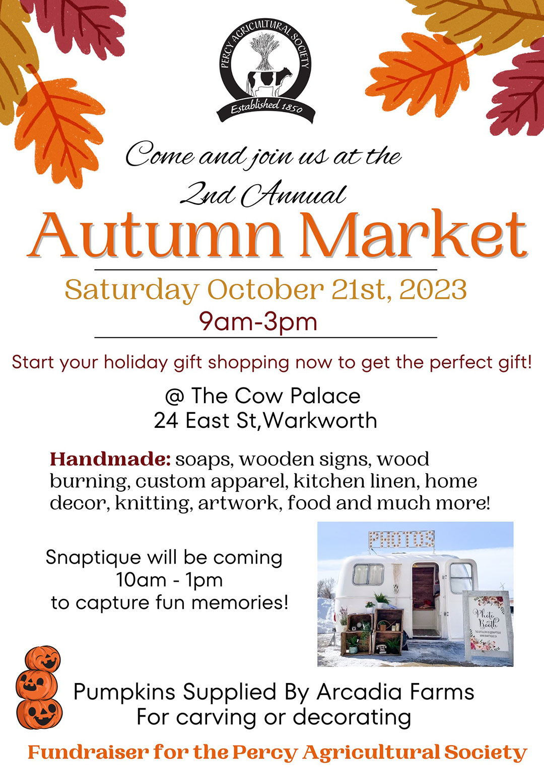 Autumn Market Poster